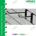 Black Wire 4" Slatwall Hook